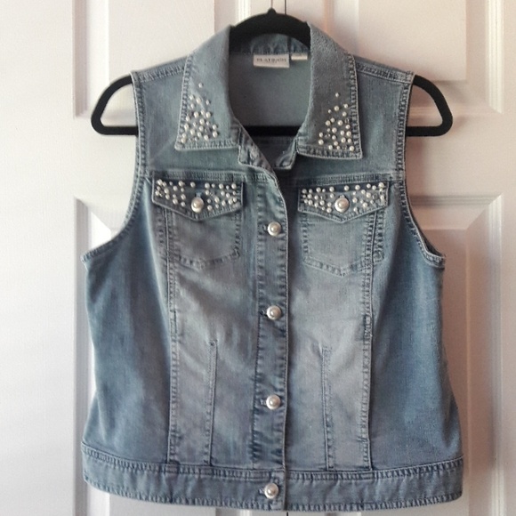 Chico's Jackets & Blazers - Chico's Denim Vest - Like NEW!!